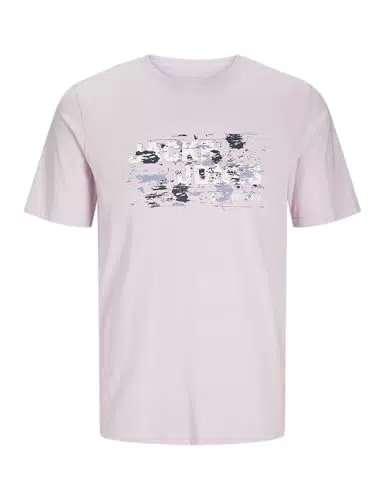 JACK&JONES Jcooutdoor Logo T-Shirt für Herren mit Rundhalsausschnitt