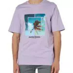 JACK&JONES JJCELLOX Herren T-Shirt mit Rundhalsausschnitt