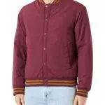 JACK&JONES Herren JJWARRIOR College Bomberjacke mit Details