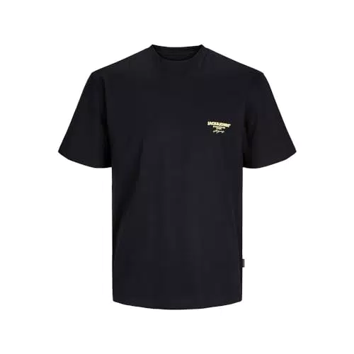 JACK&JONES JORBORA Branding Tee SS Crew Neck T-Shirt für Herren