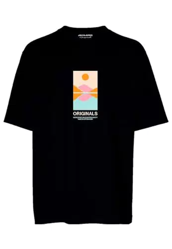 JACK&JONES Herren JORLAFAYETTE T-Shirt Crew Neck kurzarm