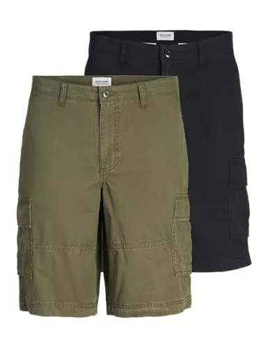 JACK&JONES Herren Shorts JPSTCOLE JJCAMPAIGN - 2er Pack