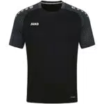 JAKO Herren T-shirt T Shirt Performance, Schwarz/Anthra Light