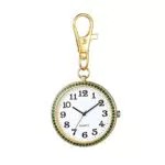JewelryWe Karabineruhr Taschenuhr mit Karabiner für Ärzte und Sanitäter