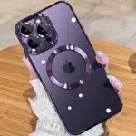 JUESHITUO EinheitsSchutz Hülle für iPhone 14 Pro Max mit Kameraschutz und MagSafe