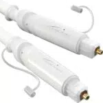 KabelDirekt TOSLINK-Kabel 2m – Optisches Audiokabel für HiFi und Heimkino
