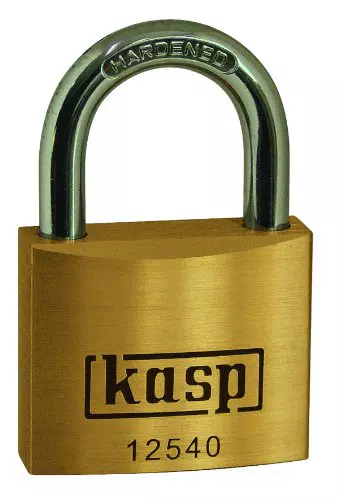 Kasp Premium Messingschloss gleichschließend 40 mm K12540A3