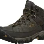 KEEN Herren Targhee 3 Mid Waterproof Wanderstiefel, Black Olive Golden Brown