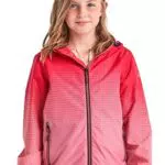 Killtec Lyse Mädchen Funktionsjacke mit Kapuze, packbar, wasserdicht