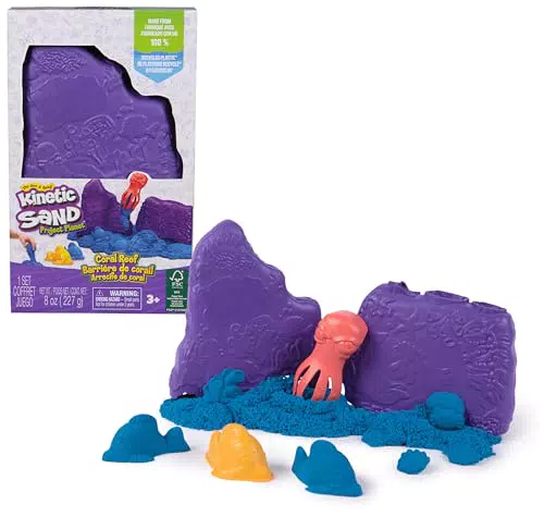 Kinetic Sand Korallen Riff Set – Kreatives Spielset für Kinder ab 3 Jahren