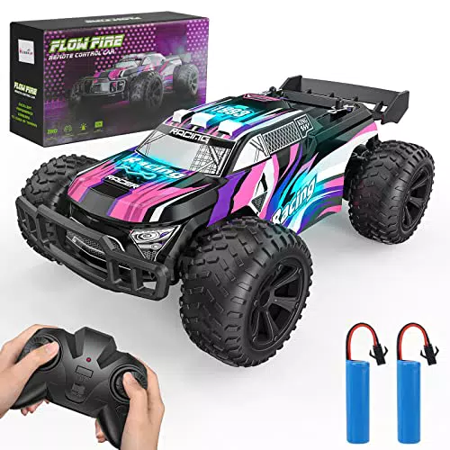 Kizeefun Ferngesteuertes Auto, 1:22 RC Autos für Kinder mit 360° Stunt Rennauto