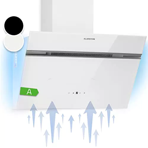 Klarstein Dunstabzugshaube 60 cm, Abluft/Umluft, 594 m³/h, Energieeffizienz A