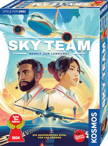 KOSMOS Sky Team - Kooperatives Strategiespiel für 2 Personen ab 10 Jahren