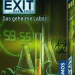 Kosmos EXIT - Das geheime Labor, Escape Room Spiel für 1-4 Spieler ab 12 Jahren