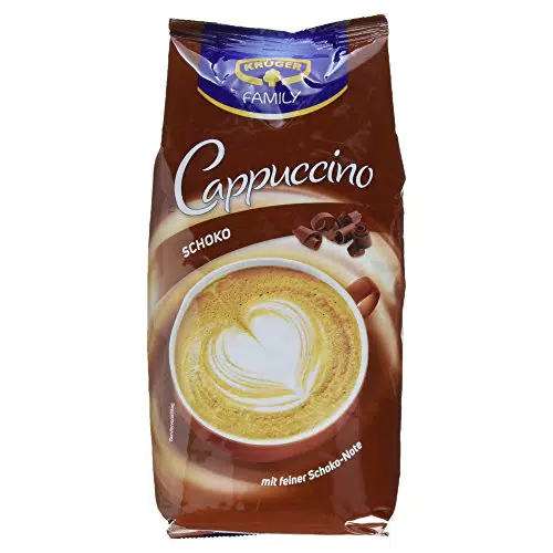 Krüger Family Cappuccino Schoko Nachfüllbeutel für köstlichen Kaffeegenuss