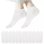 Lakpoau Herren Sneakersocken - Atmungsaktive Kurze Sportsocken für den Alltag