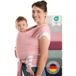 Laleni Tragetuch Baby neugeboren - OEKO-TEX zertifiziertes Wickeltuch 5,10 m