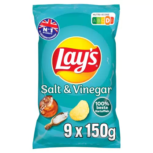 Lay's Kartoffelchips mit Salz & Essig – Knuspriger Snack für Partys