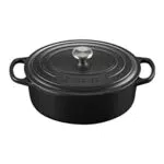 Le Creuset Signature Gusseisen-Bräter oval, Ø 27 cm, für alle Herdarten geeignet