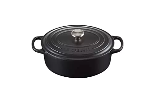 Le Creuset Signature Gusseisen-Bräter oval, Ø 27 cm, für alle Herdarten geeignet