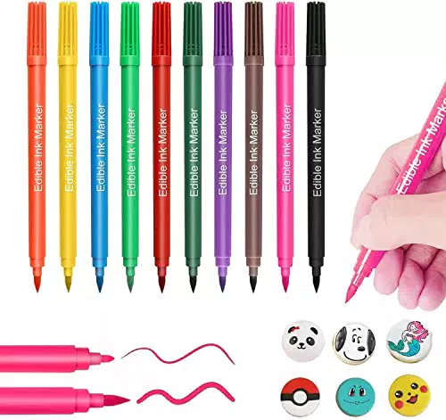 Lebensmittelfarbe Stift - Essbare Marker für Kuchendekoration und Kekse