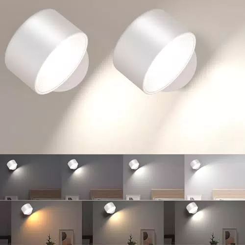 Brandname LED Wandleuchte - Touch Control, 4 Helligkeitsstufen, 3 Farbmodi
