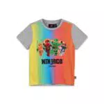 Lego Ninjago T-Shirt für Kinder aus 100% Baumwolle, Kurzarm, Jungen
