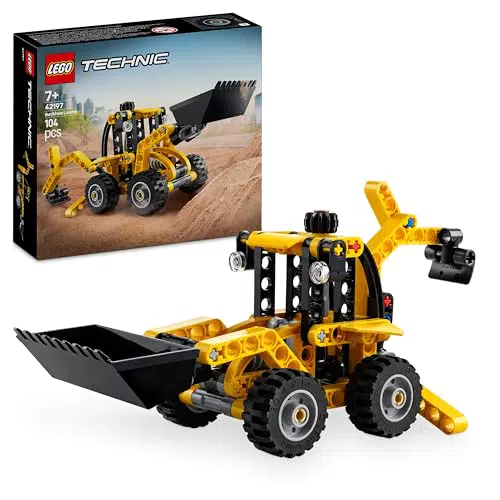 LEGO Technic Baggerlader 42197 - Lernspielzeug für Jungen und Mädchen ab 7 Jahren