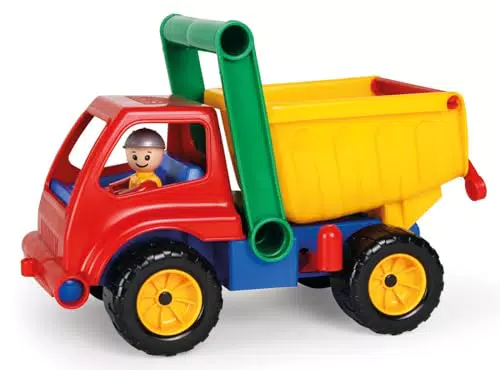 Lena Aktive LKW Kipper - Robuster Kipplaster mit Haltegriff für Kinder ab 2 Jahren