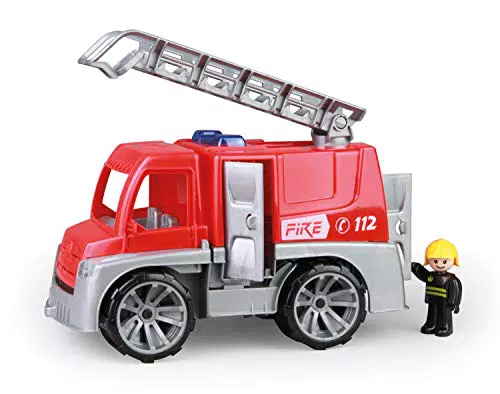 Lena TRUXX Feuerwehr Einsatzfahrzeug mit Spielfigur für Kinder ab 24 Monaten