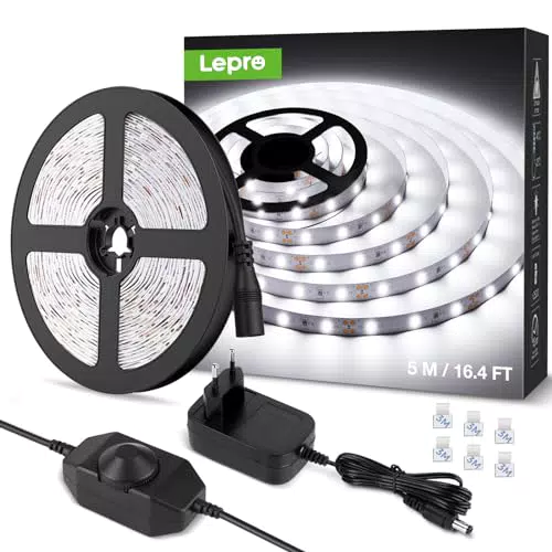 Lepro LED Strip Dimmbar 12V Selbstklebend IP20 für Innen Küche Dekoration