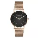 LIEBESKIND Damen Analog Quarz Armbanduhr mit Edelstahlarmband LT-0210-MQ
