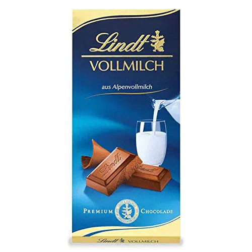 Lindt Vollmilch Schokolade - Feinste Alpenvollmilch für Schokoladengeschenke