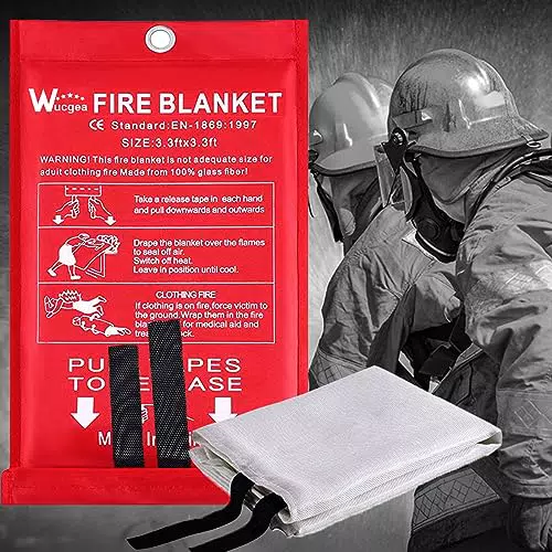 Löschdecke für Küche – Brandschutzdecke DIN EN 1869:2019 für Fettbrände