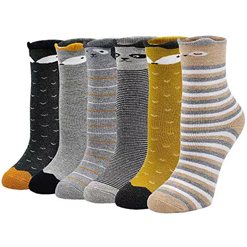 LOFIR Thermo Socken für Kinder – Warme Baumwollsocken für den Winter