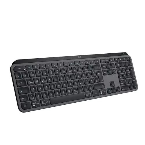 Logitech MX Keys S kabellose Tastatur mit Low Profile und programmierbaren Tasten