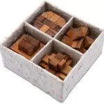 LOGOPLAY 3D Puzzle Spielesammlung – Denkspiele und Knobelspiele in Geschenkbox