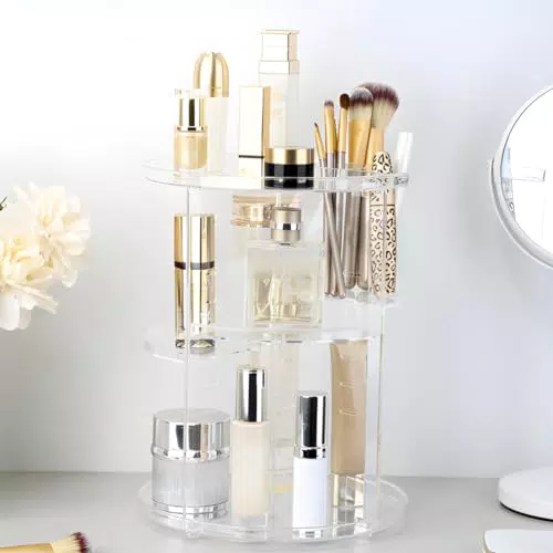 LOJAAR 360° drehbarer Make-up-Organizer – verstellbar und multifunktional