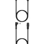 Lonnky DC Kabel Verlängerung 12V 5,5 mm x 2,1 mm, 90 Grad für Überwachungskameras