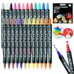 Mafagwre Acrylstifte Wasserfest - Premium Paint Marker für Steine und Holz