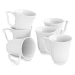MALACASA Amparo Kaffeeservice Porzellan Kaffeetasse 340ml