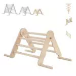 MAMOI® Klettergerüst Indoor aus Holz – Montessori Spielzeug für Kinder ab 1 Jahr