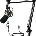MAONO PD200XS Dynamisches Mikrofon Set für PC, Gaming, Streaming und Aufnahme