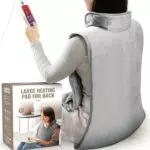 Mefine Heizkissen mit Abschaltautomatik und 6 Temperaturstufen für Rücken und Bauch
