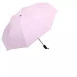 Miayical Kompakter Reise-Regenschirm, Winddichter Faltbarer Taschenschirm
