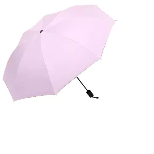Miayical Kompakter Reise-Regenschirm, Winddichter Faltbarer Taschenschirm