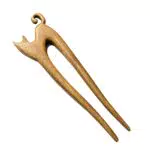 Mikinona Haarstäbchen aus Holz im chinesischen Stil für elegantes Haarstyling