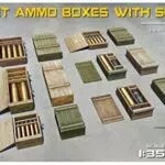 MiniArt 35261 Munitionskisten Modellbausatz für Hobby und Basteln