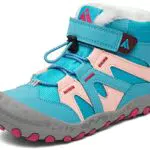 Mishansha Kinder Winterschuhe Warm Gefüttert Rutschfeste Schneestiefel
