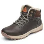 Mishansha Winterschuhe Herren Gefüttert Wasserfeste Winterstiefel